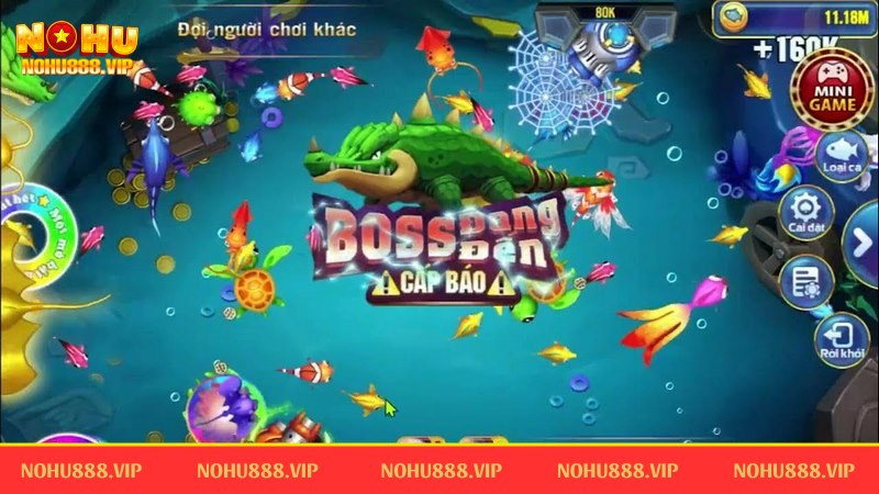 Game bắn cá tại cổng game Nohu888 rất độc đáo